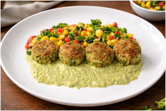 Broccoli Chana Kebab