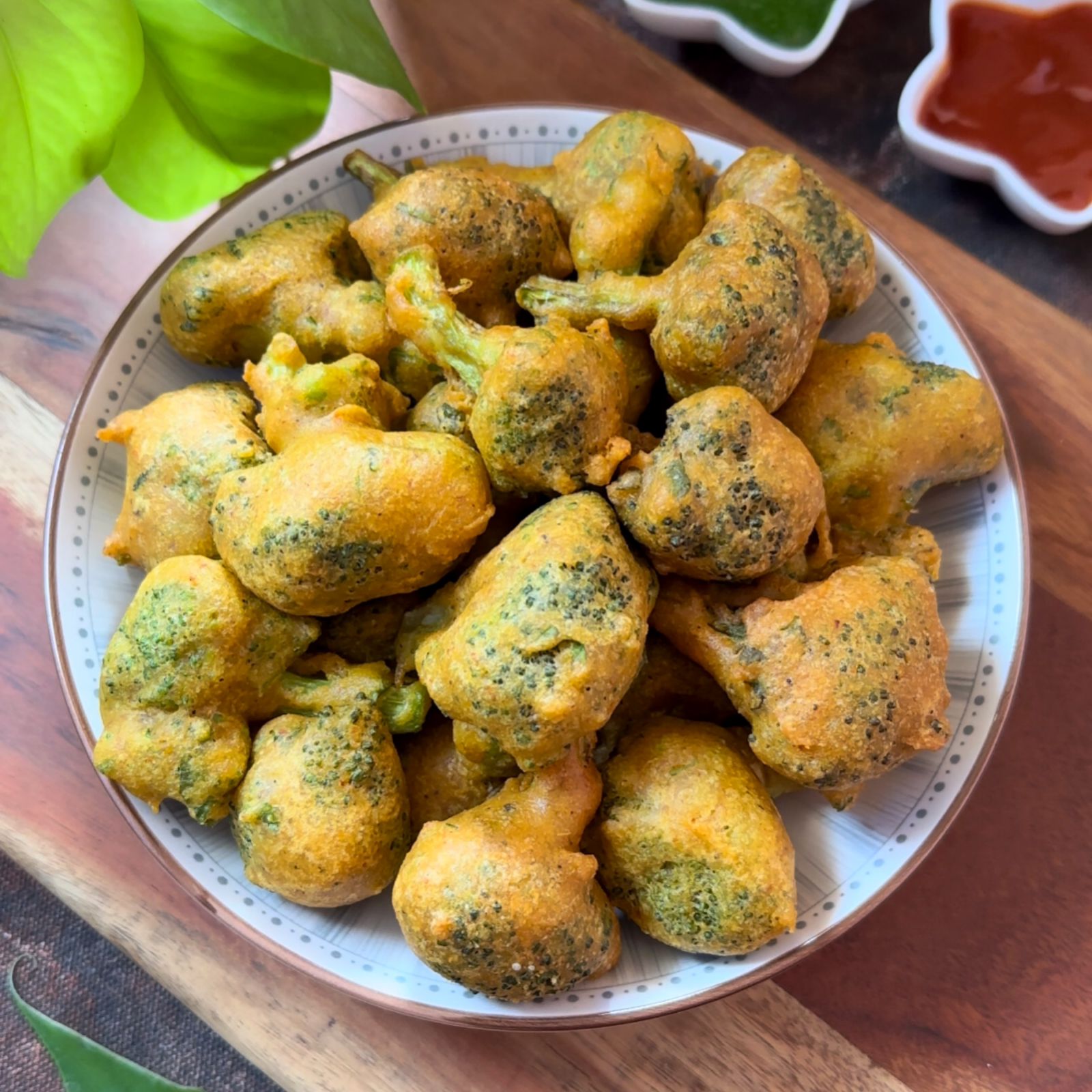 Healthy and Crunchy Broccoli Pakoda