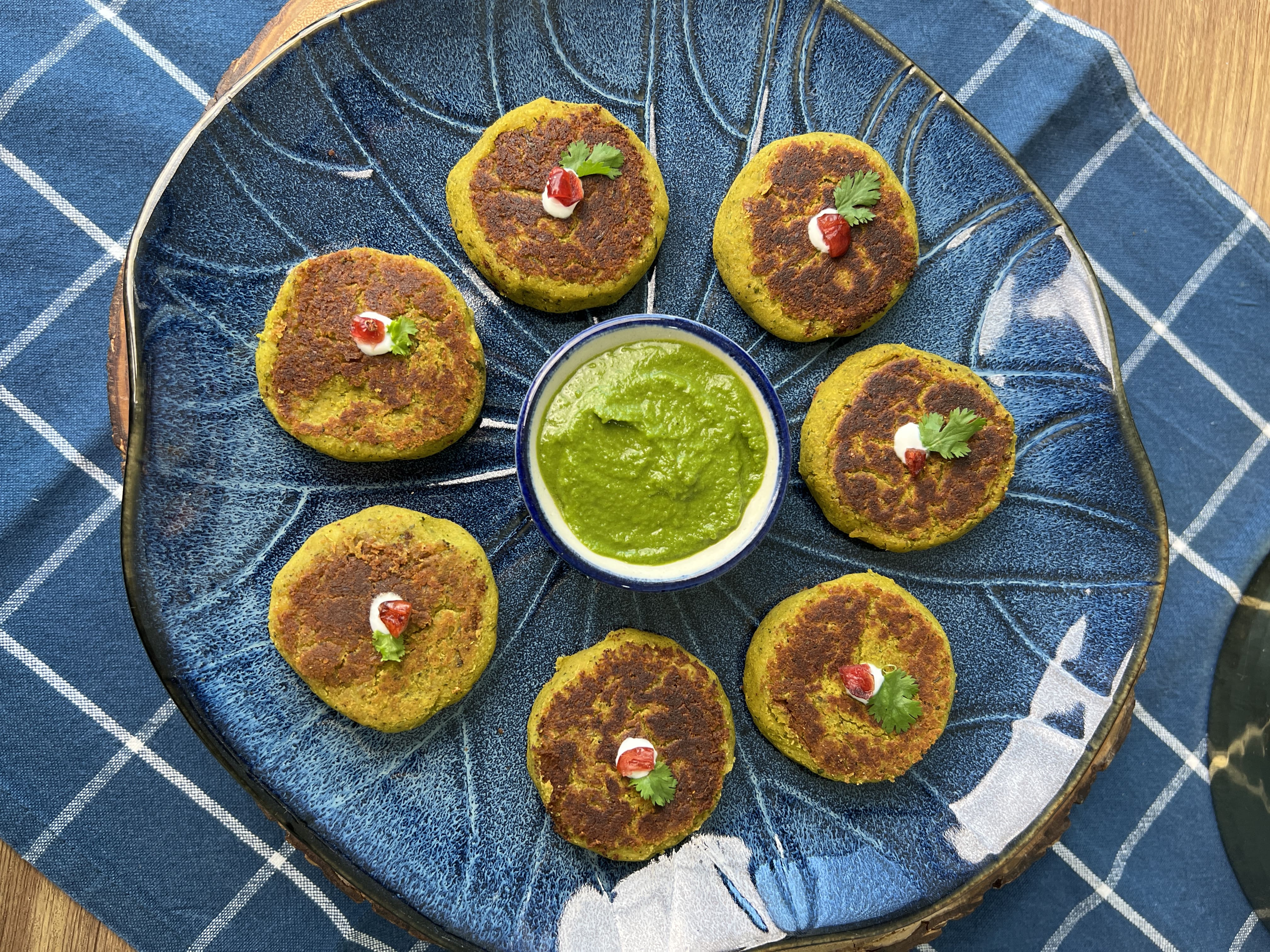 Broccoli Chana Kebab