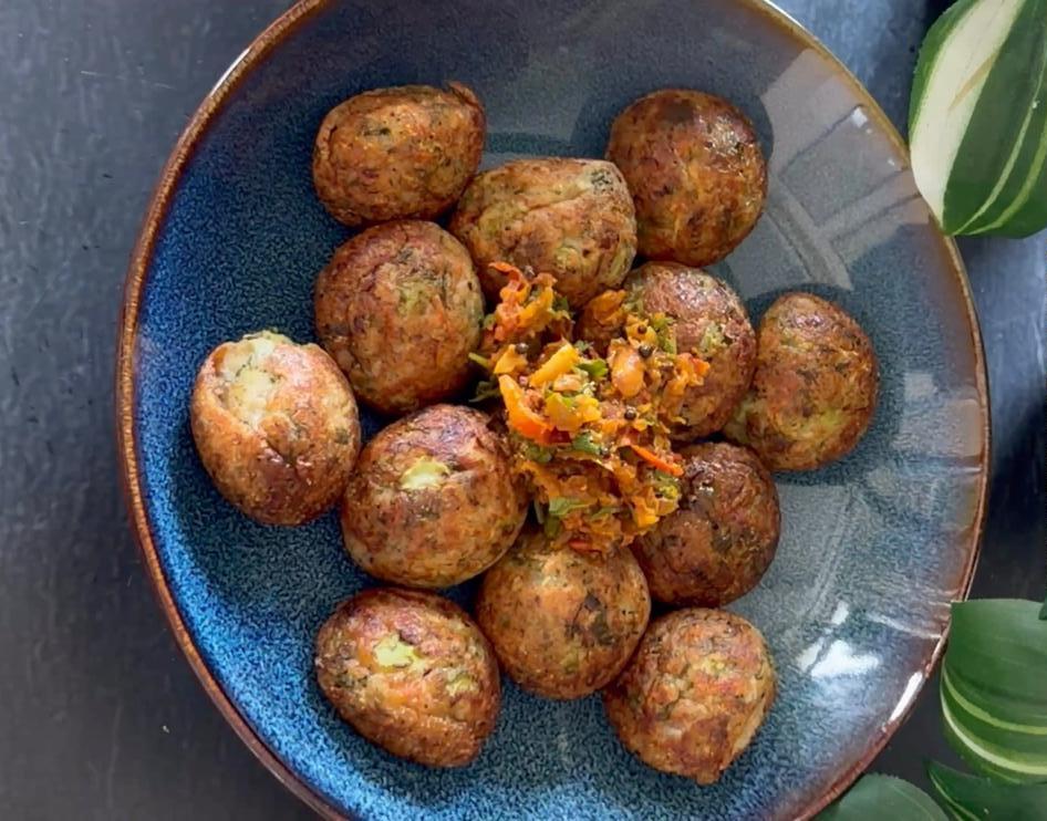 Broccoli Chana Kebab