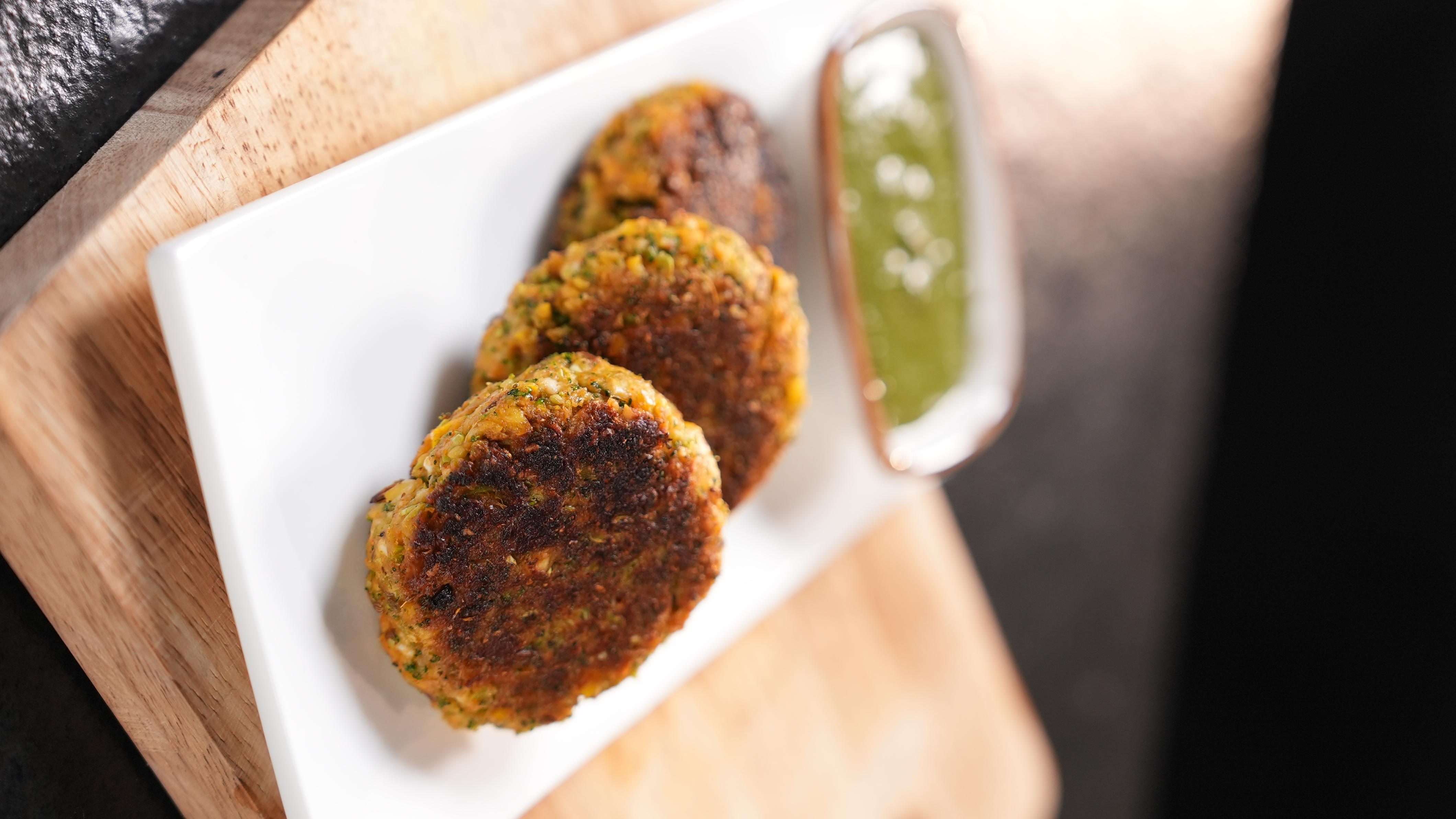 Broccoli Chana Kebab